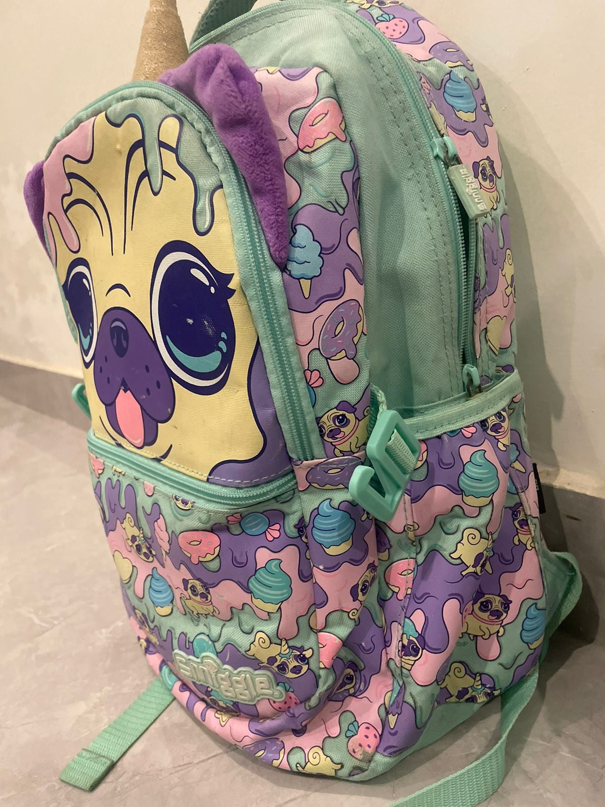 Smiggles Pug Backpack
