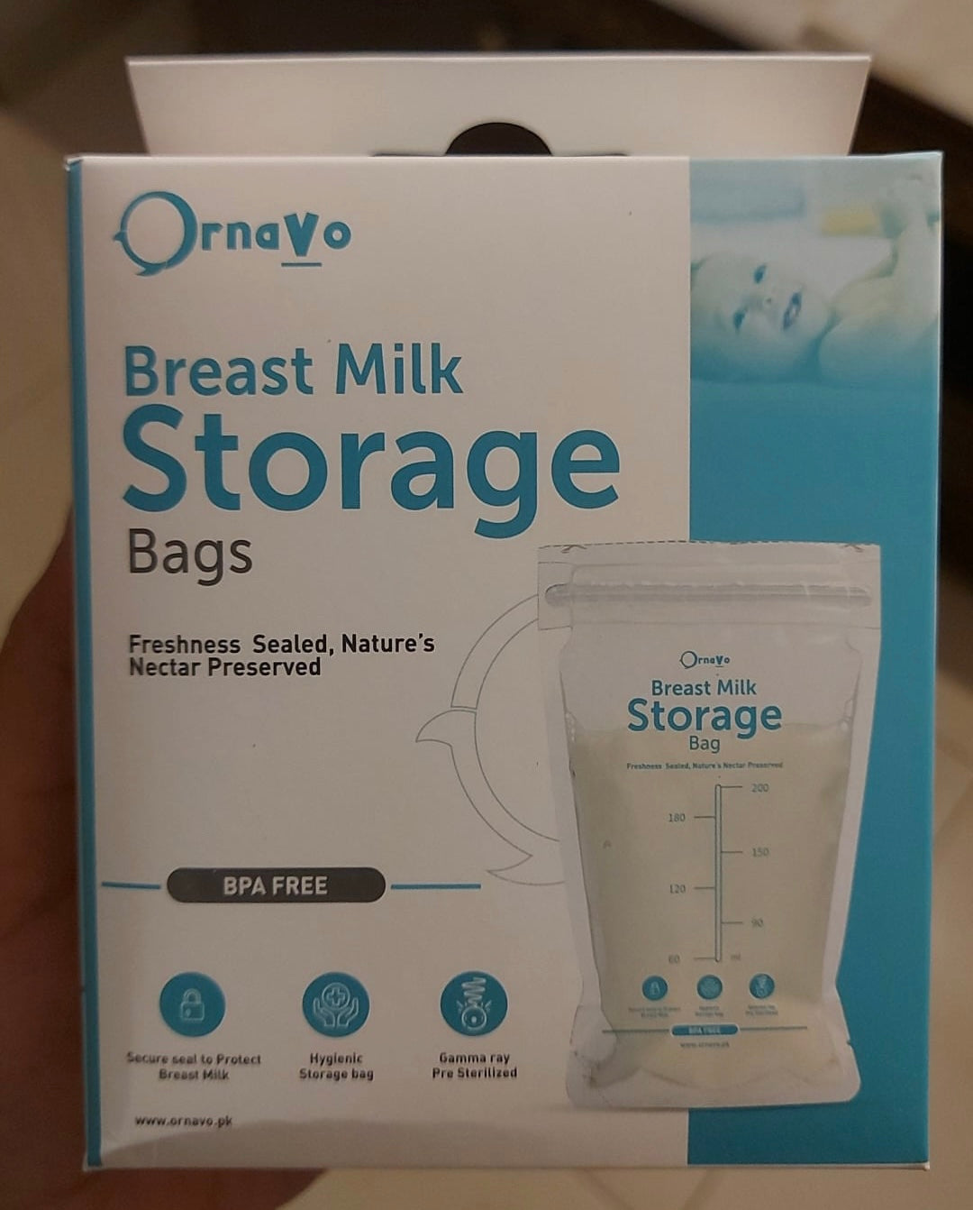 Ornavo Breast Milk Storage Bags