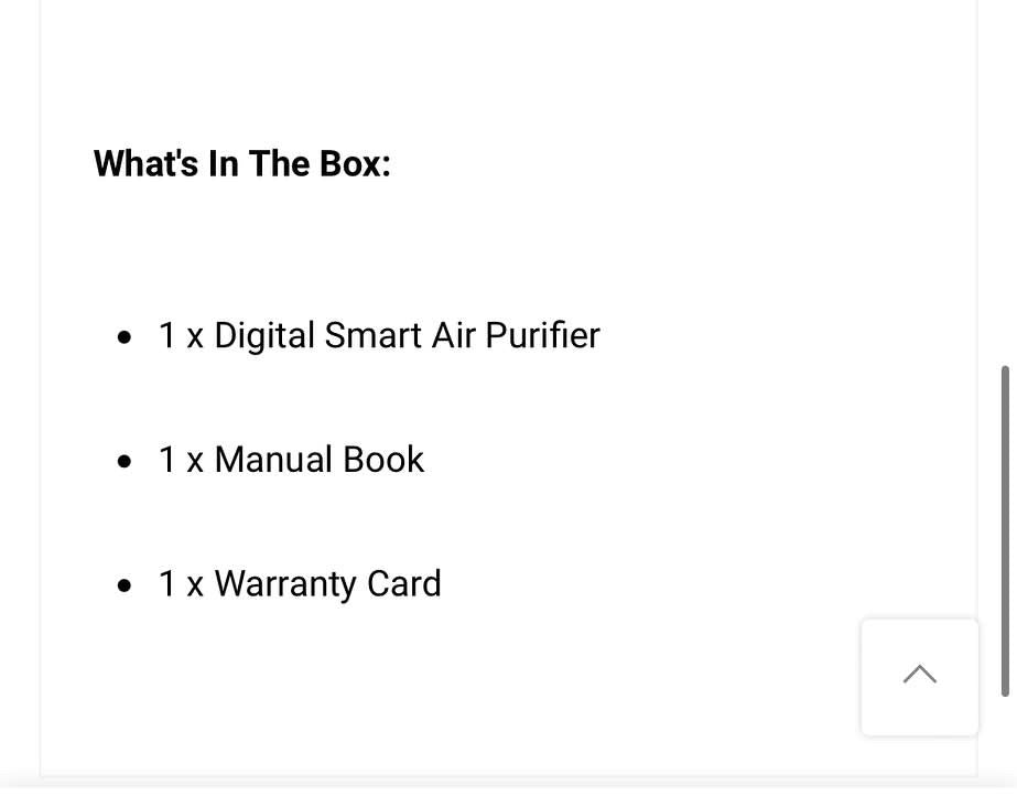 Digital Smart Air Purifier