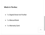 Digital Smart Air Purifier
