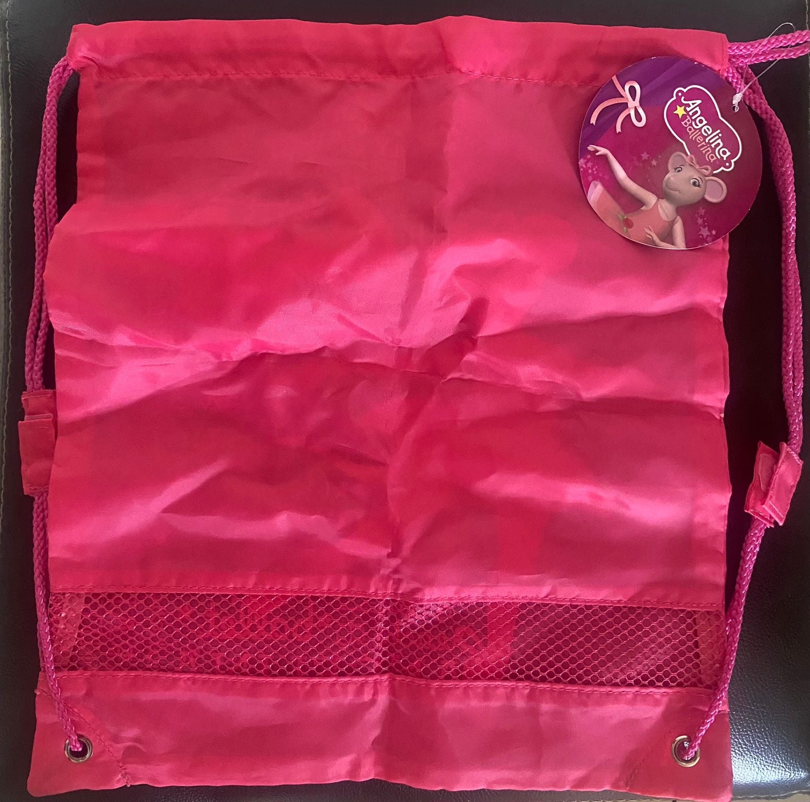 Angelina Ballerina Drawstring Bag