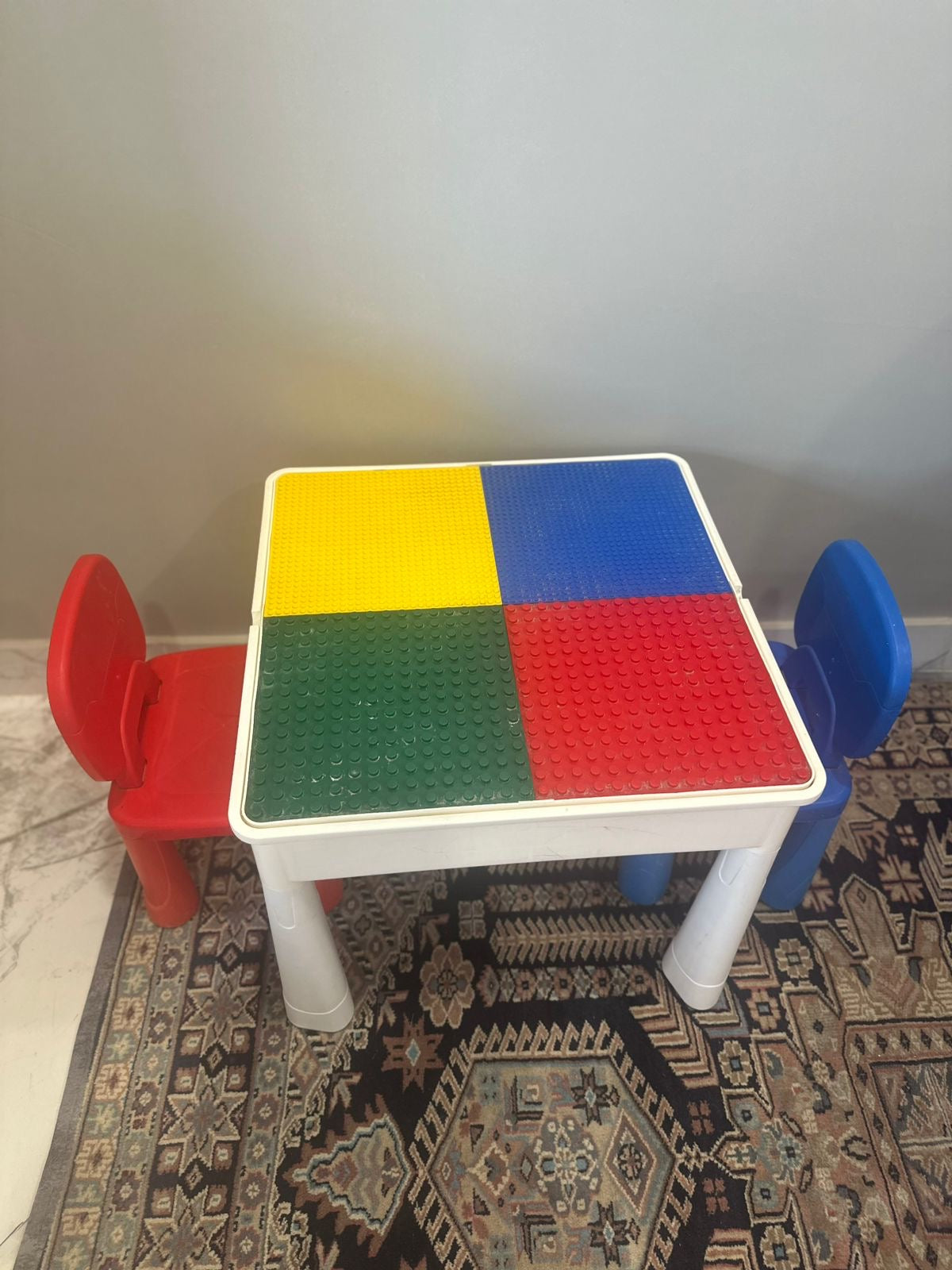 Lego Table & 2 Chairs