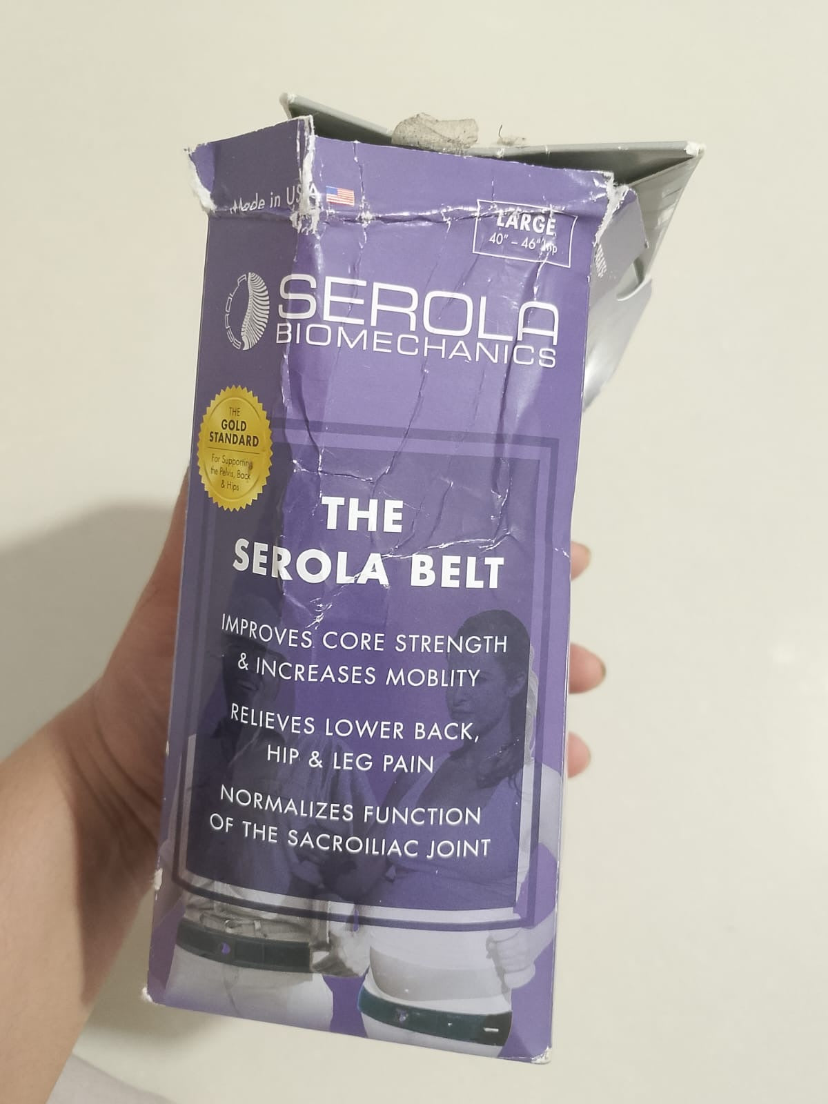 Serola Sacroiliac Belt/ Size: Large