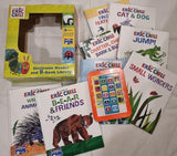 Eric Carle Electronic Reader and 8 Book Library