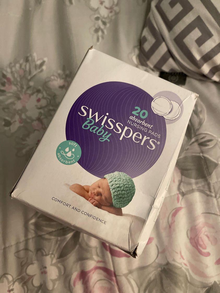 Swisspers Baby Absorbent Nursing Pads Count 18