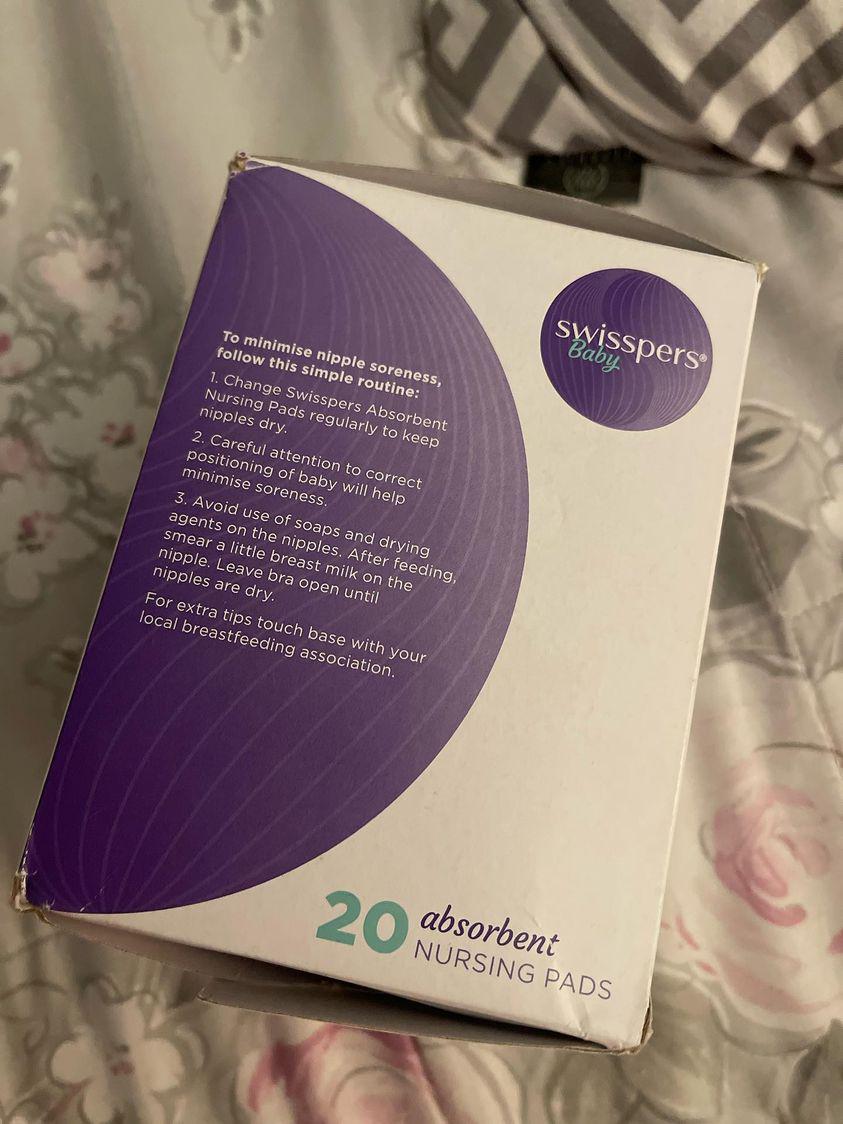 Swisspers Baby Absorbent Nursing Pads Count 18