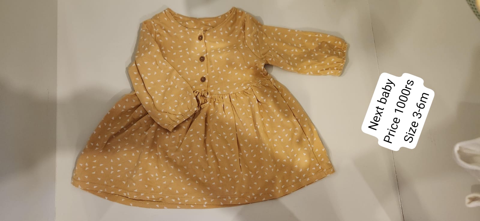 NEXT Baby Dress 3-6m