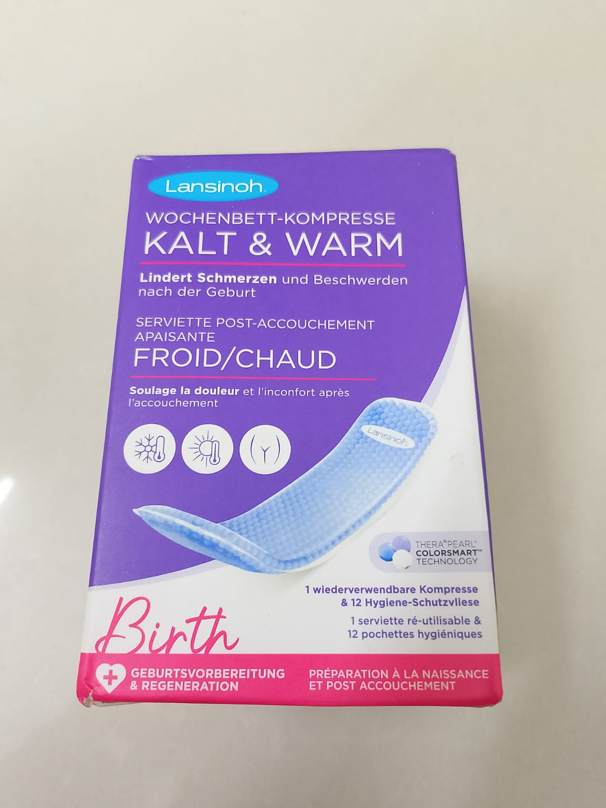 Lansinoh Soothing Postpartum Reusable Pad Hot / Cold