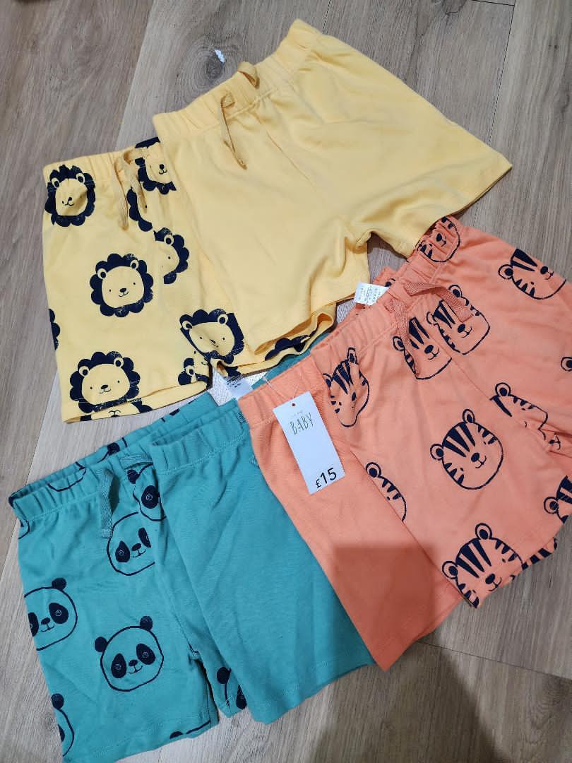 George Shorts / Pack of 6 / Size 12-18m