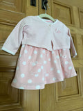 Little Me 3pc Set(knickers,dress&bolero). Size: 3-6M