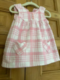 George Pink&White Dress. Size: 3-6M