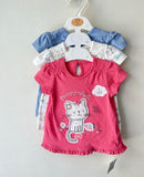 Pack Of 3 Tshirts. Size: 3-6m