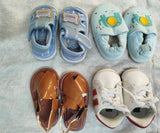 4 Pairs Of Shoes. Size: 3-4m