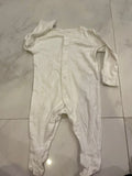 Set Of 4 Marks & Spencer White Bodysuits. Size: 0-3m