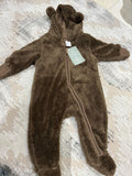 H&M Fleece Romper. Size: 2-4m