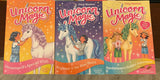 Set Of 3 Unicorn Magic Books
