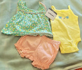 Carter’s 3Pc Set. Size: Newborn