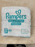 Pampers Rash Protection / Newborn / 86Pcs / 2-5Kg