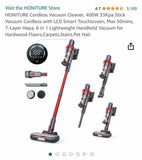 HONITURE Cordless Vacuum Cleaner