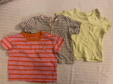 2 GAP & 1 H&M Tshirts. Size: 6-12m