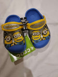 GLOW IN THE DARK Minion Crocs. Size: C4/5