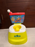 Sesame Street Elmo Toilet Trainer And Potty Chair