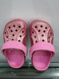 Girl’s Baya Glitter Clogs. Size: c7