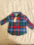 Macys First Impression Shirt. Size: 0-3m