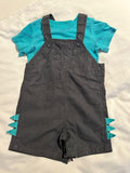 Overall Set Dino By Carter’s. Size: 9m