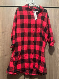 ONE Button Down Long Shirt. Size: Large