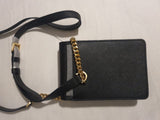 Michael Kors Black Saffiano Leather Crossbody Bag