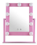 Lurella 9 Bulb Mirror Pink Berry