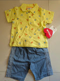 Bebek Turkey 2Pc Set. Size: 9m