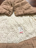 Zara Textured Carry Cot Baby Wrap. Size: 1-3m