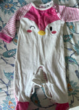 Max Terry Footed Sleepsuit. Size: 3-6m