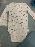 Carter’s Full Sleeves Body Suit Pack Of 2. Size: 24M