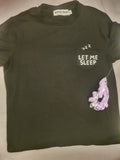 Tshirt With Scrunchie & Matching Scrunchie Shorts. Size: Small