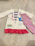 Dr.Set With Pants. Size: 3-4yrs