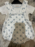 Giggles Romper. Size: 6-9m
