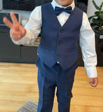 H&M Waistcoat&Suit pants. Size: 2-3yr