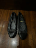 Zara Black Ballet Flat. Size: 38