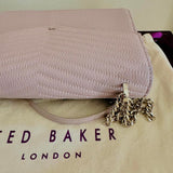 Ted Baker-Kalila Bow Envelope Bag In Pale Pink