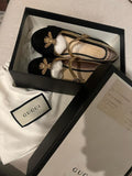 Gucci Black Suede Bee Motif Size: EUR 25