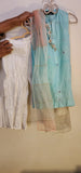 Sky Blue Shalwar Kameez. Size: 4 Years