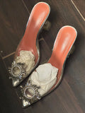 Amina Muaddi Dupes. Size: 37-38