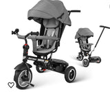 Besrey Toddler Tricycle With Push Handle