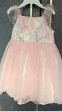 Monsoon Light Pink Dress. Size: 12-18m