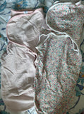 Carter’s 2 Pair Of Swaddles. Size: 0-3m