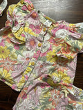 H&M Floral Dress & Headband Set. Size: 6m