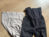 Pack Of 2 Maternity Tights & Jeans. Size: Xsmall-Small